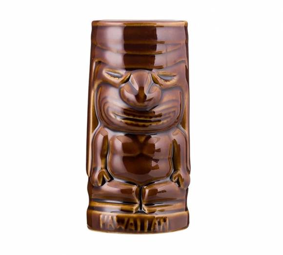 Стакан для коктейля 350 мл. d=70 мм. h=150 мм. керамика, темно-коричневый Тики 80686