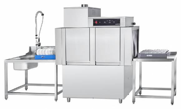 Посудомоечная машина туннельного типа Абат МПТ-1700-01 (теплообменник) слева-направо