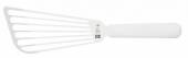 Лопатка 29 см. прямая раб. часть 17*8 см. нерж. широкая с пластик. ручкой, белая Icel