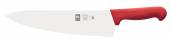 Нож поварской 260/400 мм. Шеф красный PRACTICA Icel 24400.3028000.260