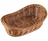 Корзина для хлеба овальная 290*190*100мм, полиротанг Maco WB2919 Корзина для хлеба овальная 290*190*100мм, полиротанг Maco WB2919