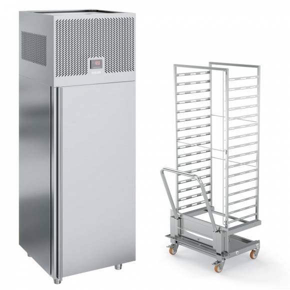 Аппарат шоковой заморозки Polair-Grande CRt20T-G с универсальной тележкой