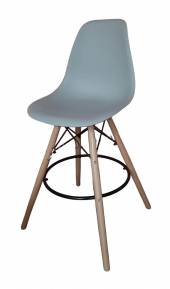 Стул барный PP-8079 серый