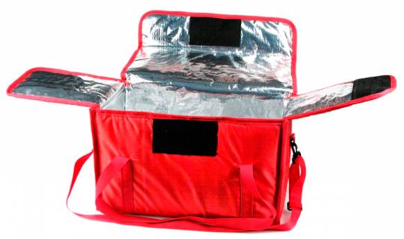Термосумка для обедов 500х250х350мм фольгированная 1930