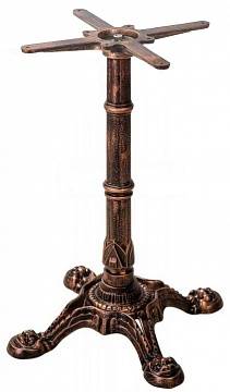 Подстолье металлическое 1083EM чугунное литье цвет бронза/2/ Подстолье металлическое 1083EM чугунное литье цвет бронза/2/