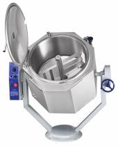 Котел пищеварочный Абат КПЭМ-160-ОМР ручное опрокидывание, миксер