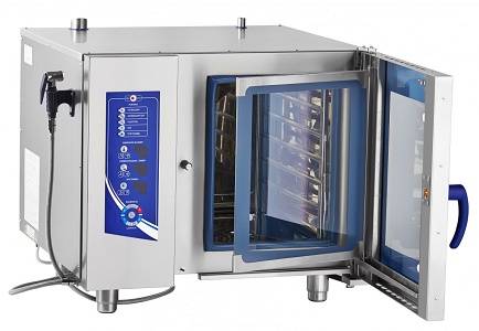 Пароконвектомат эл. Абат ПКА 6-1/1ПМ2 бойлер