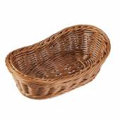 Корзина для хлеба овальная 250*150*80мм, полиротанг Maco WB2515 Корзина для хлеба овальная 250*150*80мм, полиротанг Maco WB2515