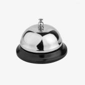 Звонок барный хром.сталь 85мм MGsteel