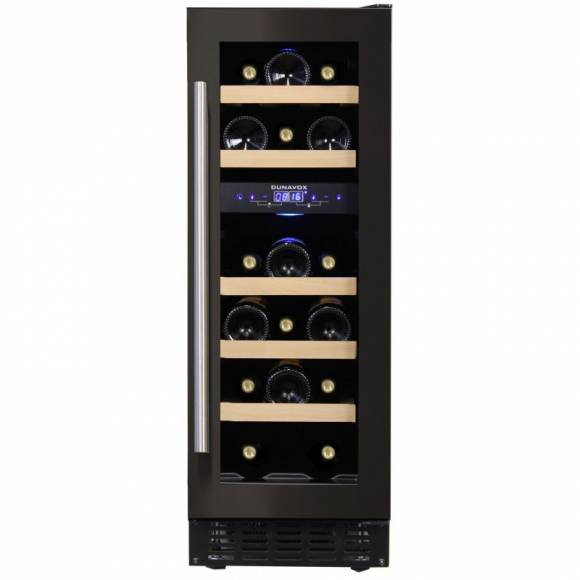 Винный шкаф компрессорный встраиваемый DUNAVOX DAU-17.57DB 2 температурные зоны Винный шкаф компрессорный встраиваемый DUNAVOX DAU-17.57DB 2 температурные зоны