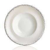 Тарелка для пасты 500мл 270мм фарфор,серия Tessera By Bone TN-TS-ZT-27-CK /6/ Тарелка для пасты 500мл 270мм фарфор,серия Tessera By Bone TN-TS-ZT-27-CK /6/