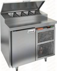 Стол холодильный для пиццы Hicold PZ2-1/GN (1/6)