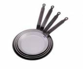 Сковорода 200мм нерж.для блинов De Buyer "Carbone Steel" 5120.20  30699