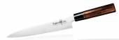 Нож для тонкой нарезки Tojiro ZEN 210мм сталь VG-10 3 слоя, рукоять дерево FD-569