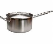 Сотейник 8л нерж. двойное дно крышка индукция MGSteel Proff 19180  46652