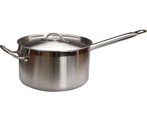 Сотейник 8л нерж. двойное дно крышка индукция MGSteel Proff 19180  46652