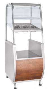 Прилавок для столовых приборов Абат ПСПХ-70T Премьер кашированный