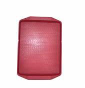 Поднос прямоугольный 42х30см темно-красный (416) 1732 MG /10/ Поднос прямоугольный 42х30см темно-красный (416) 1732 MG /10/