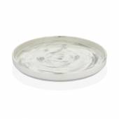 Тарелка мелкая с бортом 230мм фарфор Falme Grey By Bone TN-FG-HL-23-RD /6/