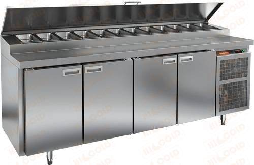 Стол холодильный для пиццы Hicold PZ1-1111GN (1/3)