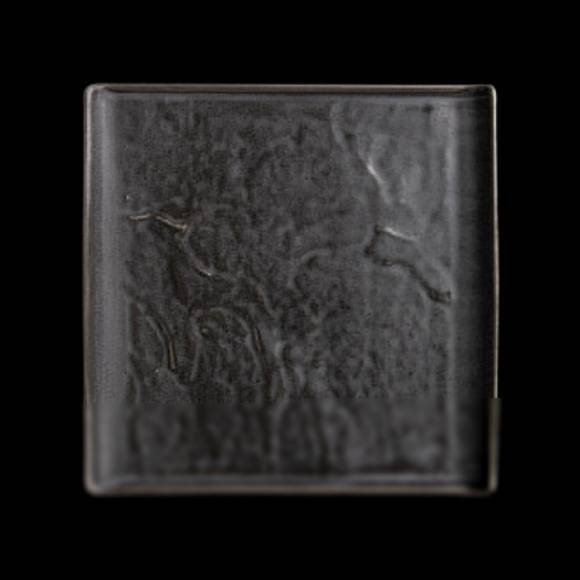 Блюдо квадратное с бортами 220х220 мм Corone Urbano серый 10967cem Блюдо квадратное с бортами 220х220 мм Corone Urbano серый 10967cem