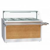 Электрический мармит кухонный 2-х блюд Абат ЭМК-70Х-01 Электрический мармит кухонный 2-х блюд Абат ЭМК-70Х-01