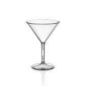 Бокал для мартини 280 мл. 120 мм. h=170 мм. поликарбонат, прозрачн. GP 77173