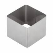 Форма для выкладки «Квадрат» диаметр 60*60мм Luxstahl Форма для выкладки «Квадрат» диаметр 60*60мм Luxstahl