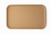 Поднос прямоугольный 52,5x32,5см бежевый поверхность шагрень (106) MGprof 1737