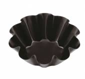  Форма для выпечки бриошей; сталь, антиприг.покр.; D=100, H=34мм; черный 04147336 Paderno 47724-10