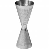 Джиггер нерж. 30/45мл с орнаментом D=49/41,H=118мм Пробар Премиум Мотиво MBJ001ET 