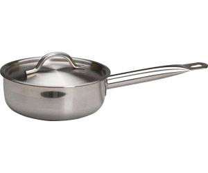 Сотейник 1,2л нерж. двойное дно крышка индукция MGSteel 19112