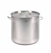 Котел нерж. 40л Luxstahl кт184 (d=40см h=33см)