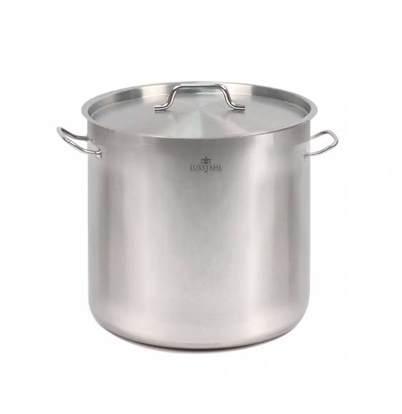 Котел нерж. 40л Luxstahl кт184 (d=40см h=33см)