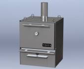 Печь-мангал Vesta M25 N нерж. Печь-мангал Vesta M25 N нерж.