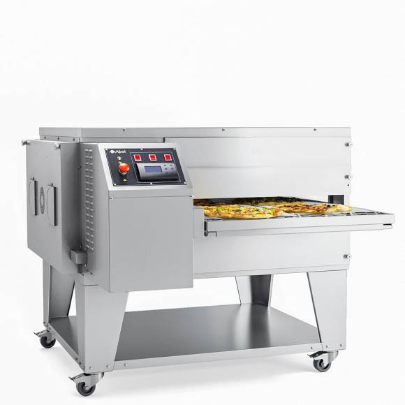 Конвейерная печь для пиццы Абат ПЭК-800/2 с дверцей