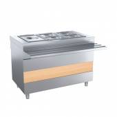 Мармит 2-х блюд без гастроемкостей М2-1200-02-СО Atesy (Ривьера) (1200мм) с отверстиями под полку Мармит 2-х блюд без гастроемкостей М2-1200-02-СО Atesy (Ривьера) (1200мм) с отверстиями под полку