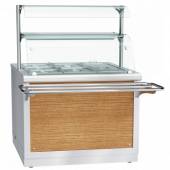 Электрический мармит кухонный 2-х блюд Абат ЭМК-70Х-02 Электрический мармит кухонный 2-х блюд Абат ЭМК-70Х-02