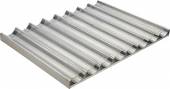 Противень 600х800мм алюминиевый 8 волновой для багетов WLBake 016544