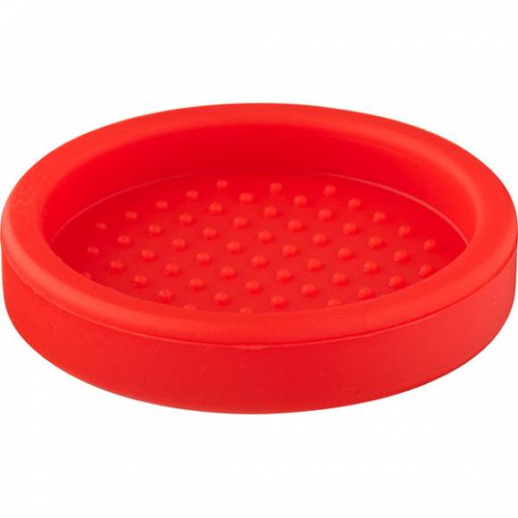 Подставка для темпера силикон D=62/74мм красный Doppio YF100/Red