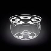 Подставка для подогрева чайника 15*8 см. стеклянная Thermo Glass Wilmax 888903 Подставка для подогрева чайника 15*8 см. стеклянная Thermo Glass Wilmax 888903
