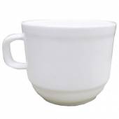 Чашка чайная 250мл Norma Romantic опаловое стекло гладкая