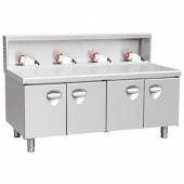 Стенд закрытый для 4-х функциональных элементов серия 400 нерж. Kocateq 4B14 6738 Стенд закрытый для 4-х функциональных элементов серия 400 нерж. Kocateq 4B14 6738