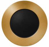 Тарелка плоская круглая 330мм RAK Porcelain Metallfusion фарфор золотые поля MFEVFP33GB /6/ Тарелка плоская круглая 330мм RAK Porcelain Metallfusion фарфор золотые поля MFEVFP33GB /6/