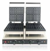 Вафельница Hurakan HKN-GED2M двойная (для 8 бельгийских вафель)