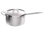 Сотейник 10л нерж. тройное дно две ручки индукция Luxstahl Сотейник 10л нерж. тройное дно две ручки индукция Luxstahl