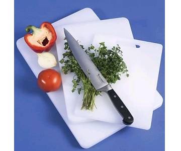 Доска разделочная 250х150х10мм белая полипропилен MGSteel 1714