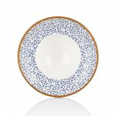 Тарелка глубокая 650 мл 260мм фарфор Tinta Edera By Bone TN-EA-UF-26-CK /6/
