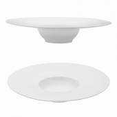 Тарелка для пасты 240 мл Oxford с широким бортом C01C-9001 Тарелка для пасты 240 мл Oxford с широким бортом C01C-9001