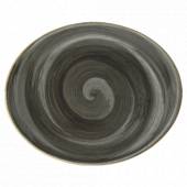 Блюдо овальное 36х28см фарфор Moove Aura Space Bonna ASCMOV36OV b